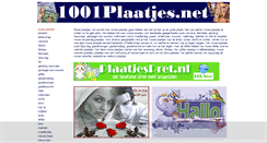 Desktop Screenshot of 1001plaatjes.net